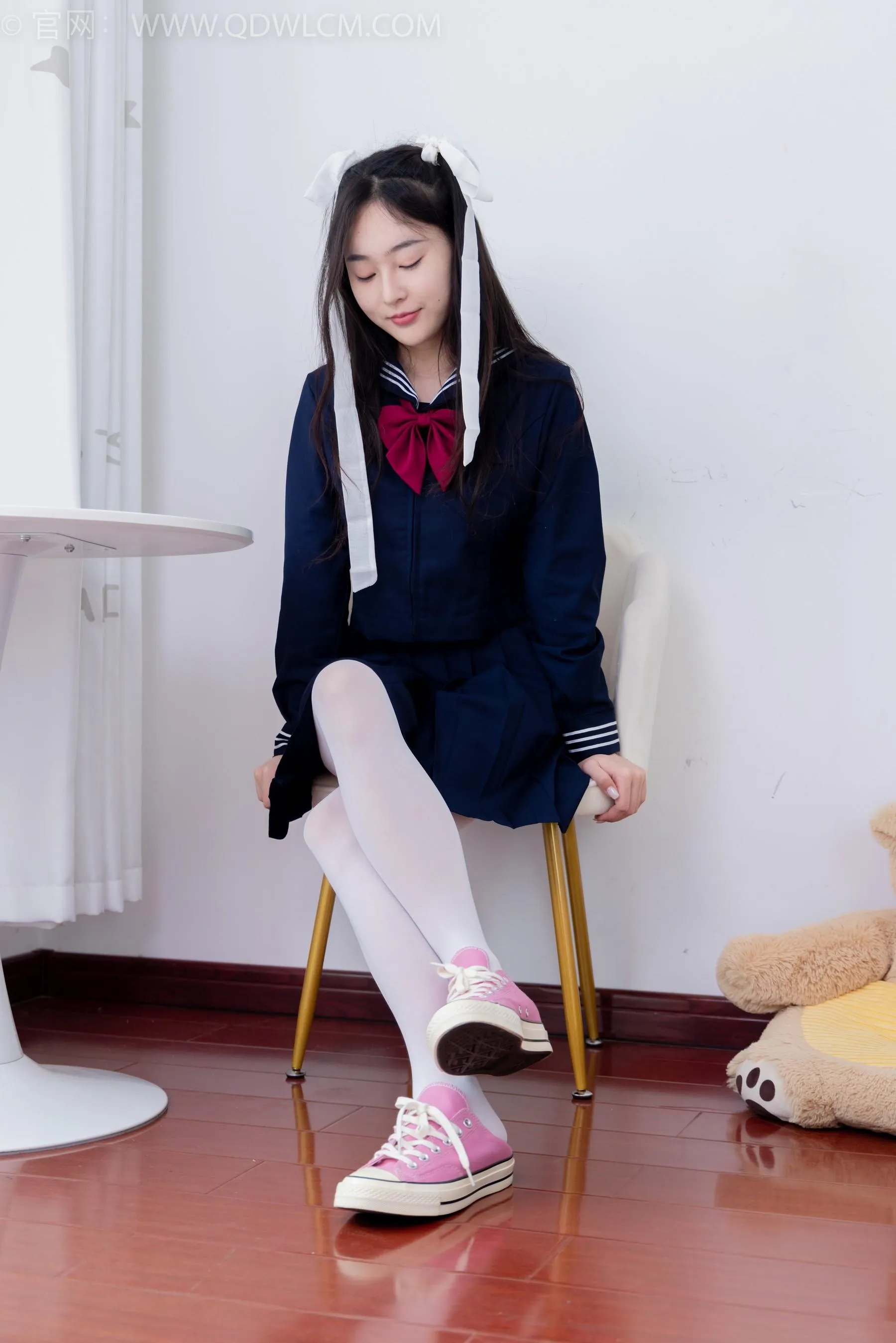 物恋传媒 NO.1544 美兔-学院少女 [151P]插图6